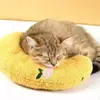 Bola de sisal de brinquedo para gatos com penas Molar resistente a mordidas de gato Brinquedo para fazer som Bola de arranhões para gatos Suprimentos para animais de estimação