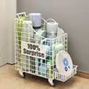 Prateleira de armazenamento de equipamentos esportivos tapete de yoga cesta de armazenamento de equipamentos de ginástica tubo de armazenamento doméstico para vãos prateleira de armazenamento de badminton