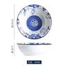 Conjunto Comercial de Tigelas Fumantang: Tigelas Grandes, Tigelas de Arroz, Tigelas de Sopa, Tigelas Cônicas, Tigelas para Macarrão Instantâneo, Tigelas de Cerâmica Vintage, Estilo Chinês