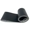 Correia transportadora de PVC preta, correia transportadora plana industrial resistente ao desgaste, correia de transmissão para linha de transporte de materiais, personalizável