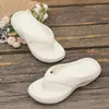 Chanclas nuevas transfronterizas para mujer, calzado de verano, antideslizantes, desodorantes, de moda, combinan con todo, para la playa, chanclas de alta calidad