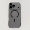 Funda Magnética para Teléfono con Agujeros Finos Adecuada para Iphone17Promax 17Pro Cubierta Protectora Simple Apple 17Ari con Sensación de Piel