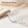 Vaso de Agua Acrílico Transparente Escarchado de 15 oz
