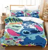 Funda de edredón transfronteriza puntada de acolchado tres piezas dibujos animados impresión digital ropa de cama Amazon Comercio Exterior textil para el hogar al por mayor