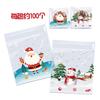 Bolsa de Dulces Elemento Navideño Original Bolsa Autoadhesiva Opp Embalaje de Dulces Galletas para Vacaciones Bolsa de Comida Amazon