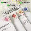 Clip de Triángulo de Texto Inspirador Carpeta de Almacenamiento y Organización para Estudiantes Clip para Libros Papelería Clip para Exámenes Clip de Esquina de Dibujos Animados