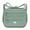 Bolso de Mujer 2026 Nuevo Modelo Transfronterizo Versátil Color Sólido Tela de Nylon Bolso de Mamá Gran Capacidad Hombro Único Cruzado Bolso Cuadrado Pequeño