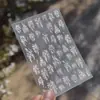 Adesivos de Nail Art em Relevo, Adesivos de Unha Sonhadores Populares, Material de Adesivo de Nail Art Fogos de Artifício Perolados de Alta Qualidade, Unhas Usáveis