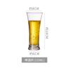 Internet Celebridade Fine Brewed Beer Cup Bar Grande Capacidade Copo de Cerveja de Vidro Copo de Suco Copo Criativo Pint Cup Copo Especial Comercial