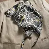 Pañuelo Triangular de Encaje Floral Estilo Francés para Mujer, Estilo Pastoral, Tocado con Lazo Negro para la Cintura, Turbante Vintage, Bufanda de Seda para Protección Solar