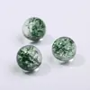 Contas de Cristal Fantasma Verde DIY Pulseira de Contas Feita à Mão Acessórios de Joias de Cristal Natural Produtos Semi-Acabados