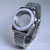 Accesorios para relojes más vendidos Caja de reloj impermeable de acero inoxidable de 40 mm cristal de zafiro adecuada para movimiento NH35/8215
