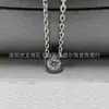 Modelo Mais Vendido da Alemanha em 2026: Colar UFO com Cravação Única de Diamante Banhado a Ouro V com Acabamento CNC, Ultra Brilhante e Compacto