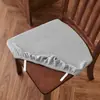 Fundas para cojín de silla TEMU transfronterizas, aptas para todas las estaciones, engrosadas, con correas antideslizantes, para sillas de comedor y taburetes del hogar, al por mayor