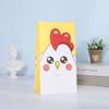 Bolsa de Dulces Serie Granja de Dibujos Animados Creativa con Calcomanías Bolsa de Papel Kraft Bolsa de Regalo para Fiesta