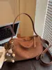 2025 Nuevo Bolso de Mano Frosted para Otoño e Invierno, Bolso de Hombro Versátil para Mujer, Bolso tipo Almohada para Viajar, Bolso Cruzado Sencillo