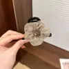 Pinza de garra floral de malla de alta gama para mujer, nuevo modelo 2025, pinza para coleta, pinza de tiburón para la parte posterior de la cabeza, pinza para pelo medio recogido, accesorio para el cabello al por mayor
