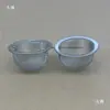 Filtro de Aço Inoxidável Tipo Tampa em Forma de Tigela 304 Peneira de Água e Óleo Borda Lisa Metal Filtro de Pontos Ultra-Fino