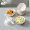 Conjunto de Talheres Descartáveis para Comércio Exterior Transfronteiriço Feito de Casca de Arroz, Conjunto Personalizável de Várias Peças de Tigelas, Copos, Pratos, Hashis e Colheres para Banquetes