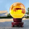 Hao Ya Cristal K9 Bola de Cristal Colorida Ornamento Bola de Vidro Multicolorida Bola de Cristal Colorida Presente Comercial Decoração de Casa