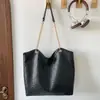 Bolso Grande de Textura para Mujer 2026 Nuevo Bolso de Hombro Retro Elegante Temperamento Bolso Tote de Cadena para Viajes