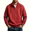 Amazon Comercio Exterior Transfronterizo Dropshipping Nuevo Moda Otoño 2026 Suéter Pulóver de Cuello Alto Ropa de Punto para Hombre