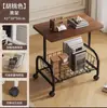 Carrito de estantería móvil para uso doméstico, estantería con ruedas para colocar junto a un escritorio, estante de almacenamiento para libros debajo de un escritorio de estudiante