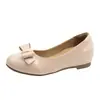Zapatos Mary Jane Franceses para Mujer 2026, Estilo Hada, sin Cordones, con Tacón Oculto y Detalle de Moño, Adecuados para Combinar con Faldas