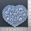 Molde de Silicone Novo Altamente Transparente para Nail Art Série Oceano Concha Cavalo-marinho Algas Escultura Estéreo Acessórios