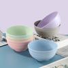 Amazon paja de trigo 20cm tazón redondo grande estilo ins japonés hogar arroz tazón de fideos instantáneos sopa tazón de plástico