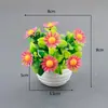 Atacado Transfronteiriço Romântico Margarida Envasada Ornamentos Simulado Girassol Pequeno Pequeno Bonsai Foto Fotografia Adereços Decorativos