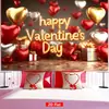 Tapiz colgante para el Día de San Valentín personalizado para tu historia de amor, Tela de decoración de fondo de tapiz colgante para el Día de San Valentín, Artículo de venta caliente transfronteriza