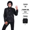 Jaqueta de Trabalho Jackson Personalizada Estilo Gótico Fivela de Metal Halloween Cosplay Performance Top Roupa Externa