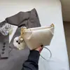 Bolsa Pequena em Formato de Nuvem para Mulheres, Nova Tendência da Primavera de 2026, Bolsa de Ombro Transversal Plissada Estilosa, Bolsa de Celular da Moda de Nicho
