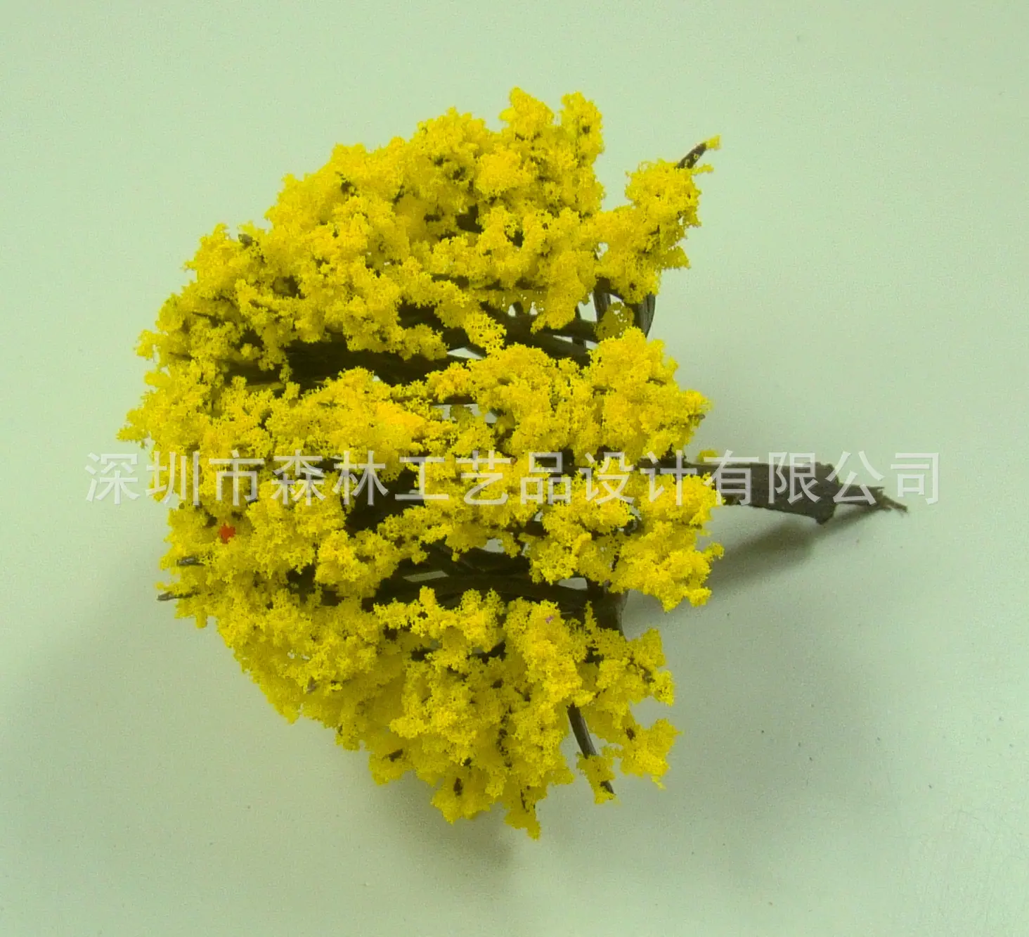 半圆球树-黄-4