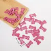 Clips para el pelo de niños con forma de hueso de colores accesorios para el pelo de guardería pasadores para el pelo lindos pasadores de dibujos animados mini accesorios para el pelo de metal pintado