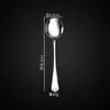 Serie Gota de Agua Cubiertos de Acero Inoxidable Cuchillo, Tenedor y Cuchara Set Hotel Cuchillo para Bistec Occidental Cuchara de Café Set de 24 Piezas Venta al por Mayor
