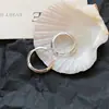 Brincos Pequenos de Personalidade Simples Japonês Coreano Mais Vendidos para Mulheres Minimalista Design de Nicho Sense Ear Cuffs Exquisite Fashionável Temperamento Joias de Orelha