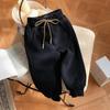 Pantalones Casuales para Niñas 2025 Primavera y Otoño Nuevos Pantalones Deportivos Sueltos Versátiles para Niños Pequeños y Niños Pequeños Pantalones Deportivos de Algodón