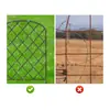 Jardín de Patio Valla de Hierro Forjado Valla Valla Pequeña Valla para Apartamento Pequeño Valla Metálica Huerto Valla Pequeña Barrera