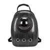 Mochila Transportadora de Mascotas Cápsula Espacial Transparente con Estampado Lindo/Panorámica - Elegante y Transpirable Bolsa de Viaje Portátil para Gatos y Perros Pequeños