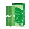 Mascarilla de Barro Rejuvenecedora Limpiadora de Poros de Cortina de Seda Mascarilla de Aplicación Profesional para Salones Hidratante e Hidratante Barra Sólida de Mascarilla de Té Verde