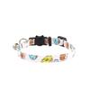 Nuevo collar para mascotas transfronterizo collar de gato con lazo collar de gato de pizza dona con campana directo de fábrica
