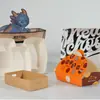 Caja de Barco Desechable Personalizada para Snacks Caja de Barco de Papel Kraft Caja de Empaque para Puesto de Pollo Frito Papas Fritas Albóndigas Cartón Abierto