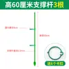 Suporte para Orquídea Phalaenopsis Haste de Suporte para Planta de Orquídea Suporte Retificador de Fibra de Vidro Haste de Fixação para Planta Trepadeira