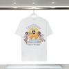 Camiseta de manga corta holgada con estampado de frutas de verano estilo tropical Casablanca de la marca Cross-border Casablanca.
