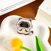 Clips acrílicos de doble cara con forma de bola de carbón, creativos y temáticos de dibujos animados, clips de PP, diseño de gato negro, clips para fotos de alta definición, clips selladores para snacks, venta al por mayor