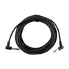Cable de Audio para Guitarra Accesorios para Guitarra Conectar Salida de Altavoz Estable Recto Codo Cable para Guitarra Eléctrica