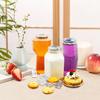 Latas de plástico transparente selladas para botellas de té y leche, latas de PET para alimentos, latas de leche desechables, fabricantes, suministro directo al por mayor