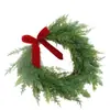 Lazo de Terciopelo Personalizado de Fábrica Decoración de Casa de Árbol de Navidad Lazo de Cinta Flocada Corona de Navidad de Regalo